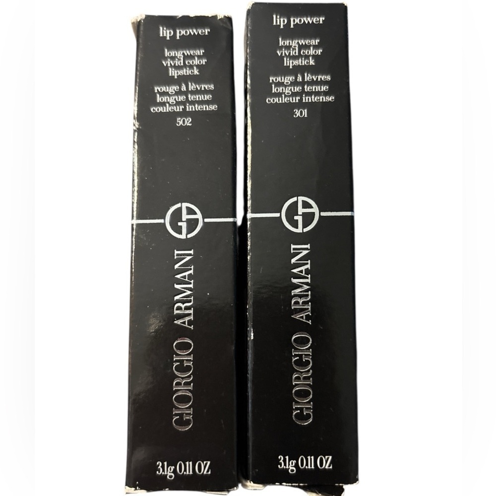 Giorgio Armani LIP POWER LONGWEAR SATIN LIPSTICK - Picture 2 of 3
